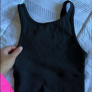 Lululemon Cropped Ribbed Tank